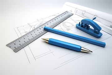 Business, construction work, safety, success in various aspects Generative By AI