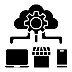 cloud computing icon