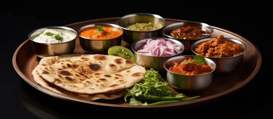 Jaipurs traditional food Rajasthani thali