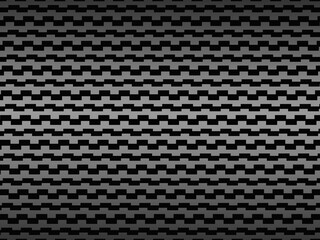 Black metal texture steel background. Perforated metal sheet.