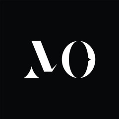 Abstract letter MO logo. This logo icon incorporate with abstract shape in the creative way.