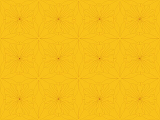 seamless background with yellow leaves
