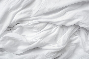 a cotton background with a white texture, in the style of crumpled