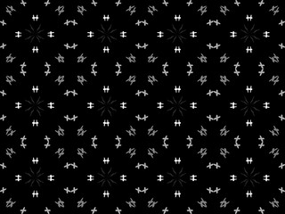 seamless pattern with stars