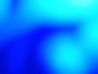 Abstract blur background image of blue color gradient used as an illustration. Designing posters or advertisements.