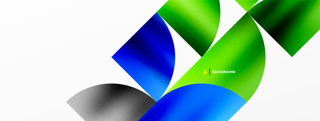 Minimalist geometric background featuring metallic round triangles, delivering sleek and modern visual aesthetic with emphasis on clean, metallic forms for wallpaper, banner, background, landing page