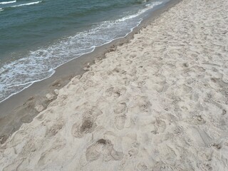 Tropical beach summer day