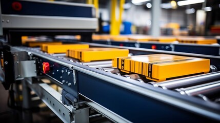 Dynamically loading/unloading boxes from a truck with conveyor