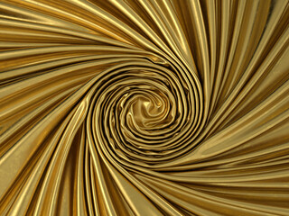 Twisted gold background