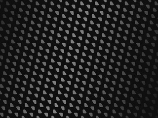 Metal texture steel background. Perforated metal sheet.