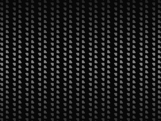 Metal texture steel background. Perforated metal sheet.