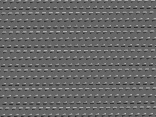 Metal texture steel background. Perforated metal sheet.