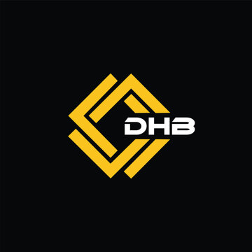 DHB letter design for logo and icon.DHB typography for technology, business and real estate brand.DHB monogram logo.