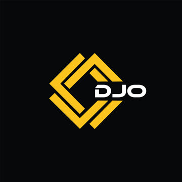 DJO letter design for logo and icon.DJO typography for technology, business and real estate brand.DJO monogram logo.	