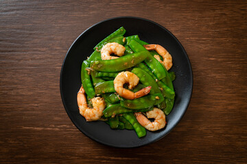 Stir-Fried Green Peas with Shrimp