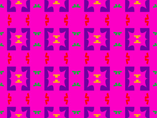 pattern with monsters