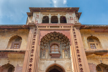 Fototapeta na wymiar Entrance gate to the Safdarjung's Tomb in New Delhi, India