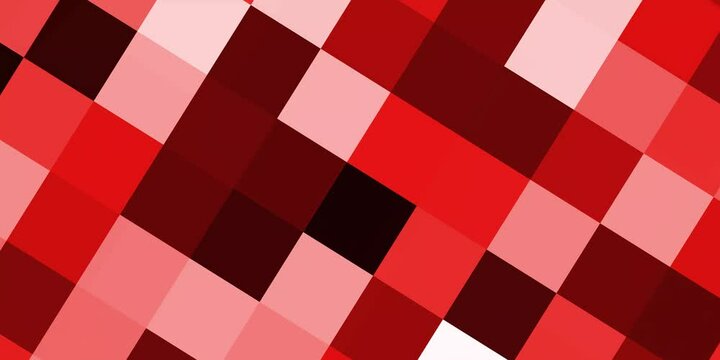Red & White Collour square geometric pattern background
