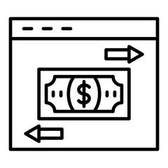 Online Transfer Icon