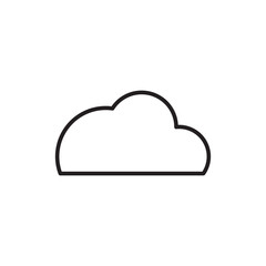 cloud icon vector illustration eps