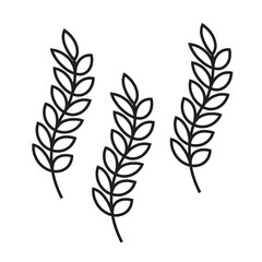 grain pattern wavy icon vector illustration eps
