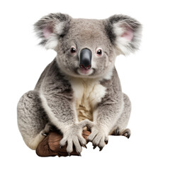 Naklejka premium koala isolated on transparent background