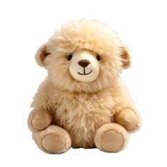 toy bear plush Toy on transparent background