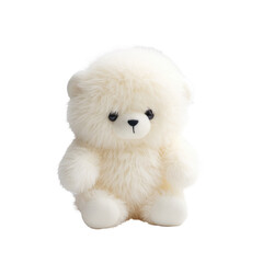 Puffy Plush Toy on transparent background