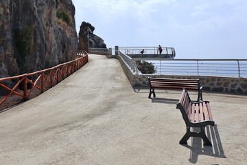 Maratea - Scorcio della Skywalk dalla terrazza panoramica