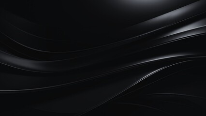 Black and white futuristic 3D background. Monochrome concept technology gaming background