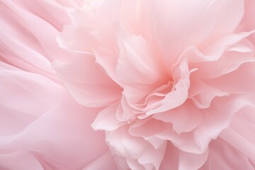 Fototapeta premium Generative AI : Abstract background with flowers. Gentle pink background from peony petals. Peony flower close-up. Natural flower background.