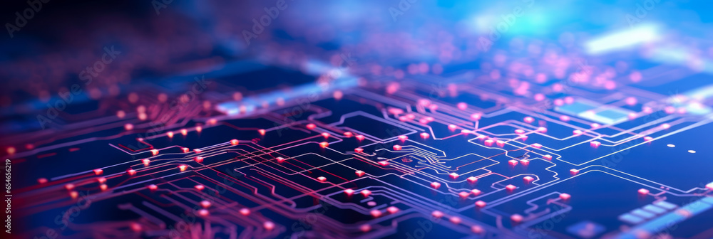 Poster electronic computer hardware technology. integrated communication processor.
