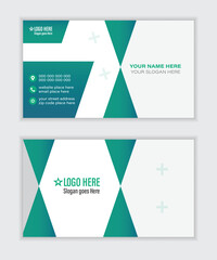 Naklejka premium Medical Business Card Vector Design Template and Healthcare Services