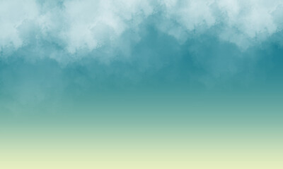 Cloud background, cloud, blue, gradient, creative illustration, background, graphic design element,