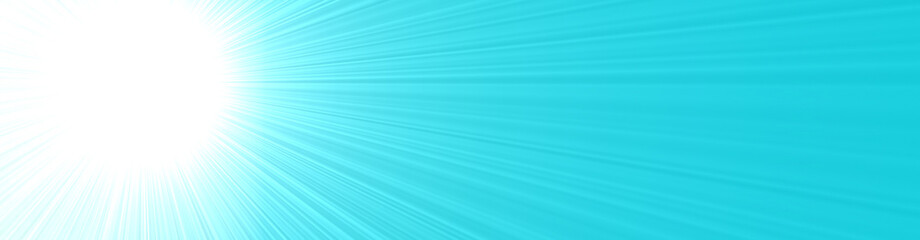 明るい色の横長のグラデ―ションのバナー