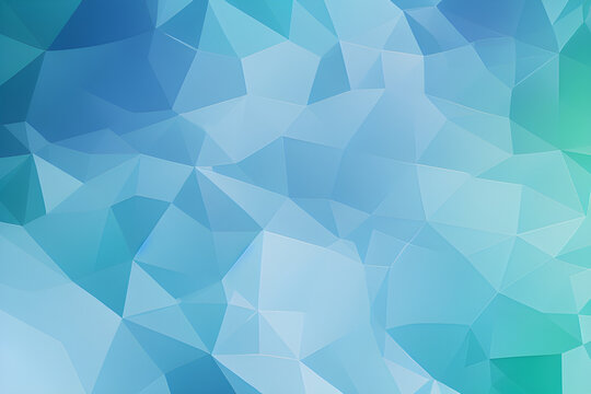 abstract blue square with triangles ppt background