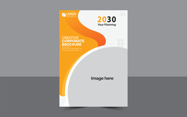 Corporate Business Cover Design Template. Can Be Adapt. Flyer, Annual Report, Brochure, Poster, Fully Editable.
