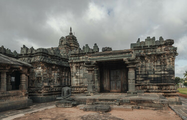 Brahma Jinalaya, Great Jain Temple of Lakkundi, early 11th century Mahavira temple in Lakkundi. India.