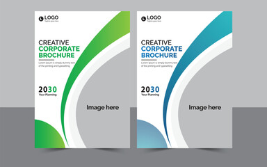 Corporate Business Cover Design Template. Can Be Adapt. Flyer, Annual Report, Brochure, Poster, Fully Editable.
