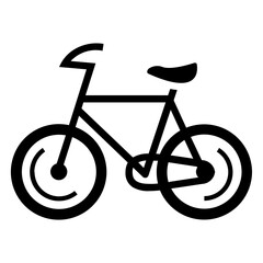 bicycle icon vector