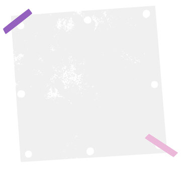 recommend clip art: Paper sticky element art, decoration reminder