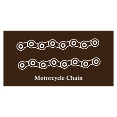 Motorbike chain icon