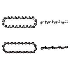 Motorbike chain icon