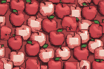 red apples. Generative AI