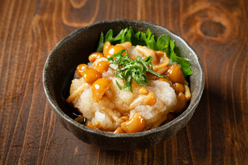 なめこおろし和え