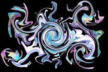 abstract background with swirls