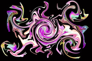 abstract background with swirls