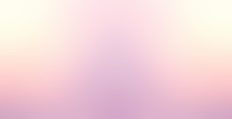 Pearlescent light pink symmetrical backdrop. Pink yellow lilac color gradient pastel empty blur bakground.