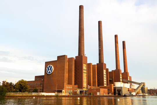 wolfsburg, lower saxony., germany - 28 09 2023: the volkswagen factory in wolfsburg germany