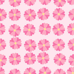 Floral seamless pattern. Suitable for backgrounds, wallpapers, fabrics, textiles, wrapping papers, printed materials, and many more.